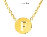 Choker z literą F